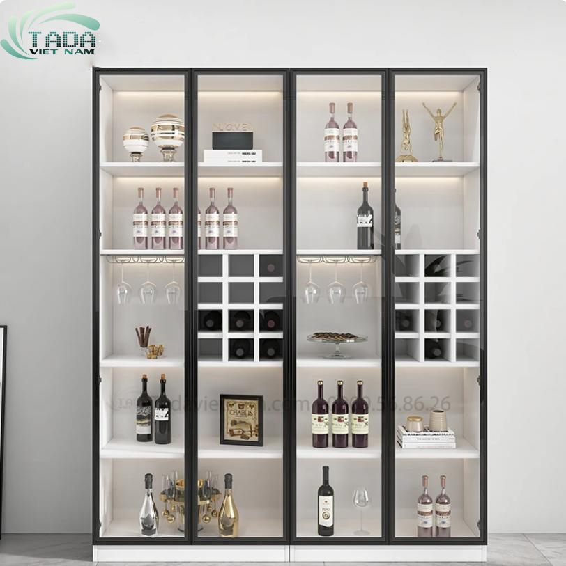Khi bố trí tủ rượu phòng khách đẹp hay tại phòng bếp thì vị trí đều là yếu tố không thể xem nhẹ