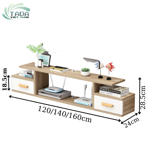 KỆ TI VI TREO TƯỜNG 2 CÁNH LẬT PHONG CÁCH HIỆN ĐẠI - THƯƠNG HIỆU ...