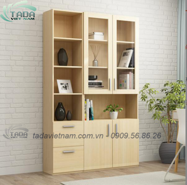 Tủ đựng sách đa năng, chất liệu gỗ MDF, thương hiệu TADA Việt Nam  - TDKS10