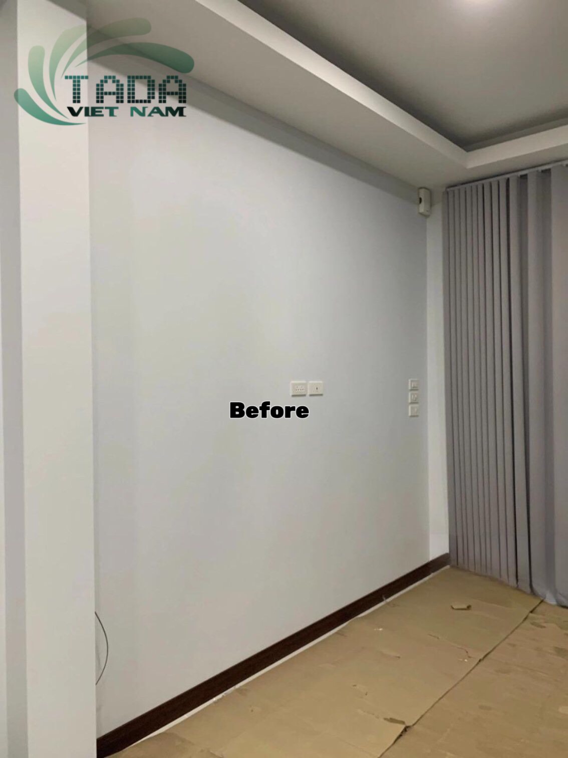 Khám Phá Sự Đổi Mới: Hình Ảnh Trước và Sau Khi Hoàn Thiện Kệ TV Kết Hợp Mảng Tường