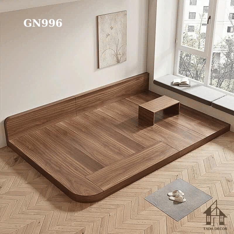 Giường ngủ không gian thư giãn