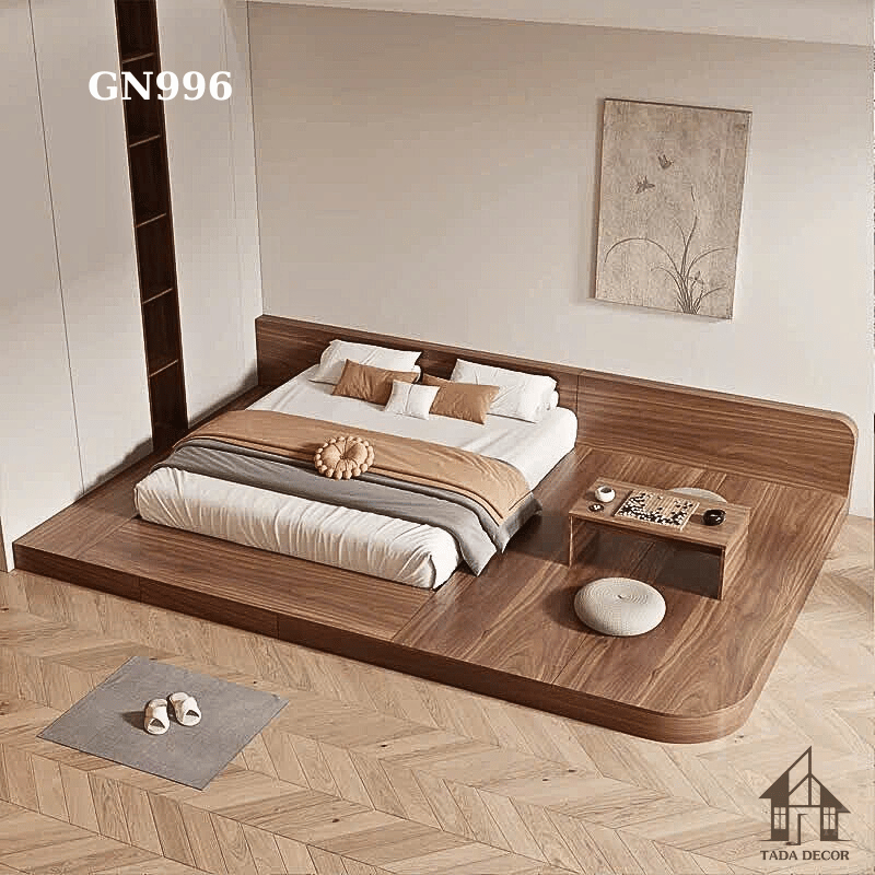 Giường ngủ không gian thư giãn