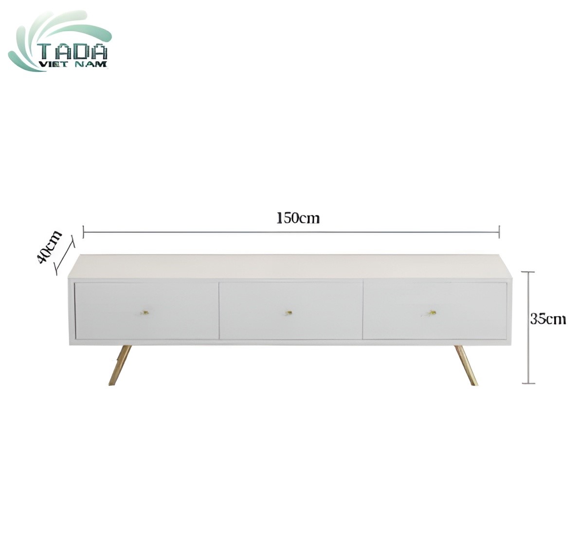 KỆ TIVI GỖ ĐỂ SÀN PHONG CÁCH BẮC ÂU TD671