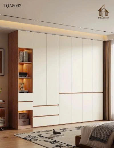 Khám Phá Tủ Quần Áo Hiện Đại TQA8092 – Giải Pháp Lưu Trữ Gọn Gàng, Đẳng Cấp