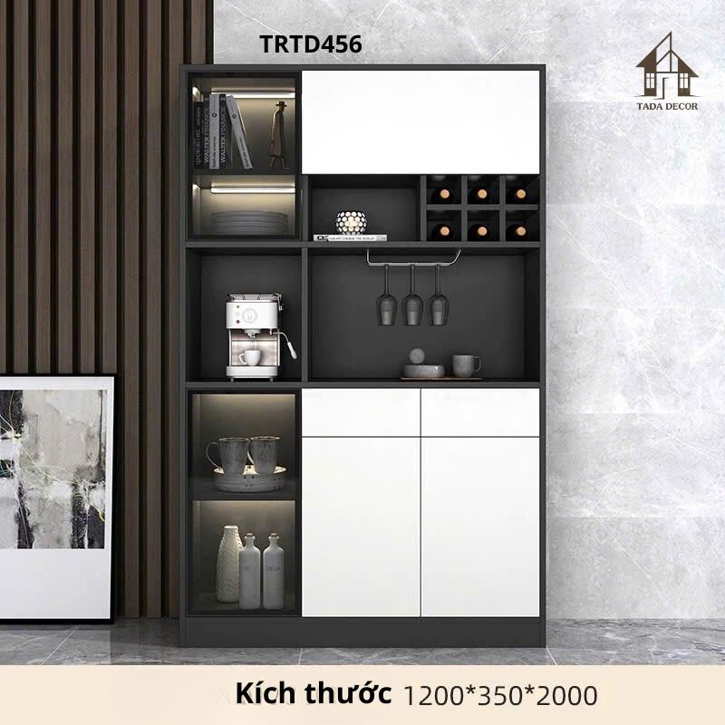 Mẫu tủ rượu TRTD456 phong cách hiện đại, phù hợp căn hộ chung cư
