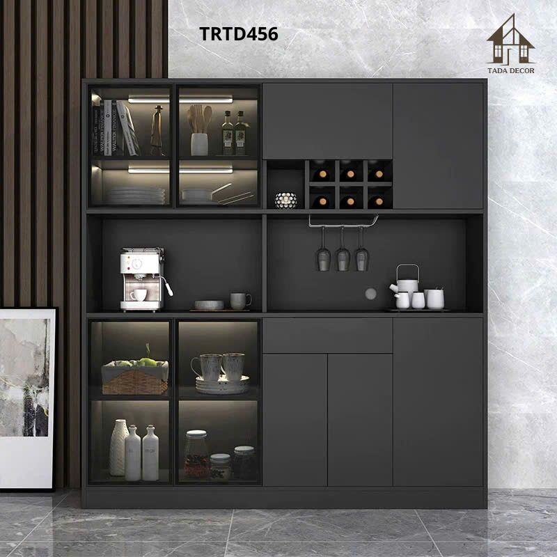 Tủ rượu TRTD456 thiết kế hiện đại sang trọng cho phòng khách