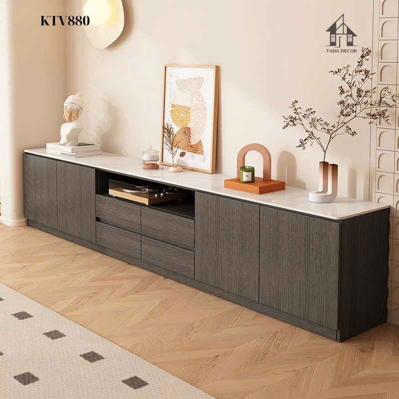 Kệ tivi KTV809 phối màu tinh tế phù hợp mọi không gian nội thất