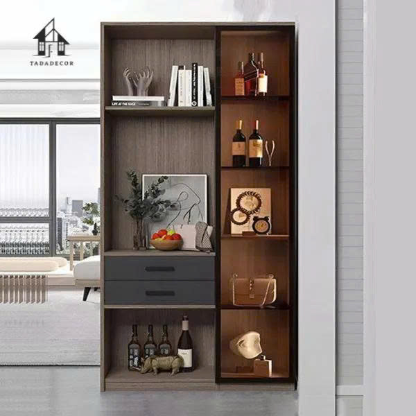 mẫu tủ rượu đẹp hiện đại cho căn hộ chung cư
