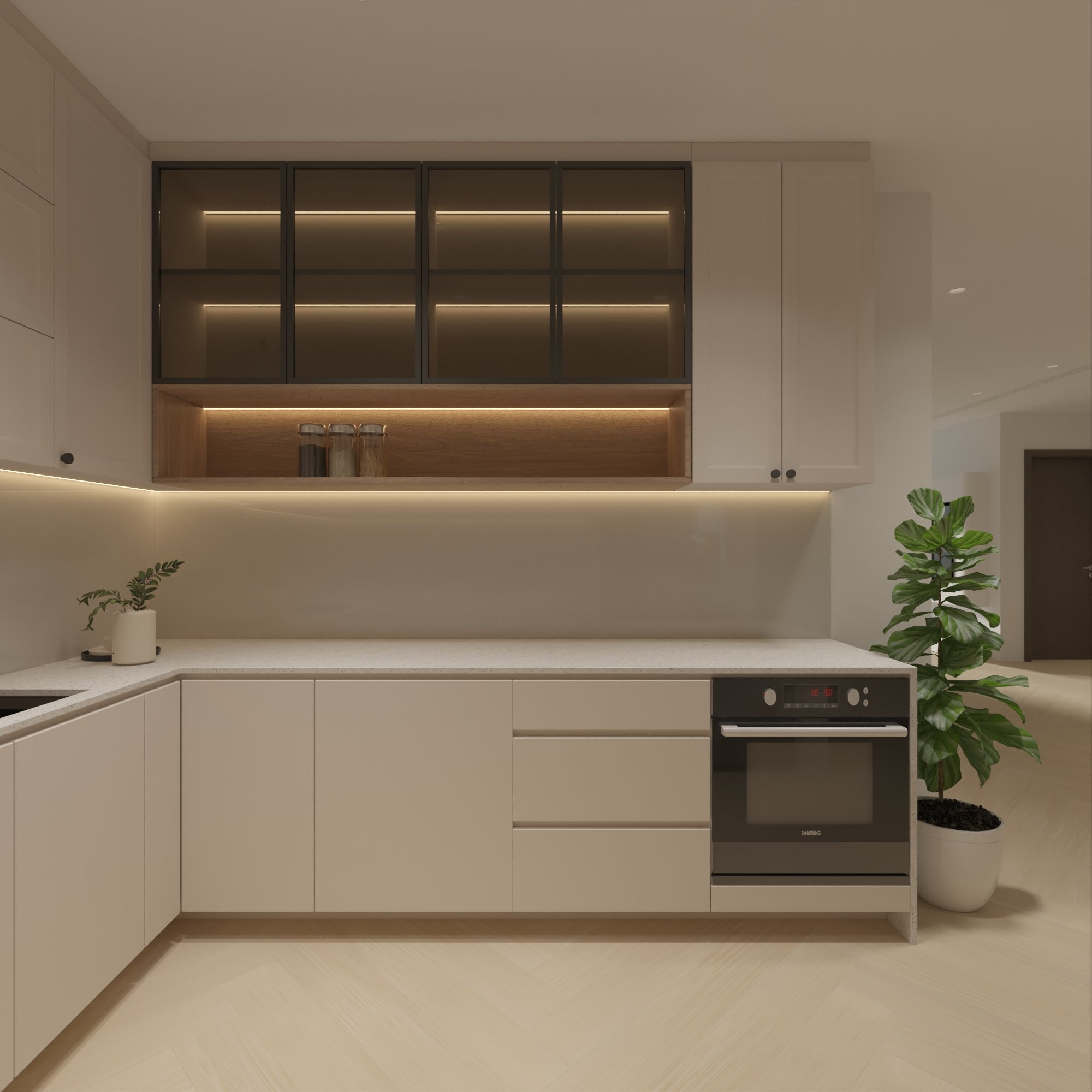 Tủ bếp và bàn bếp thương hiệu TADA