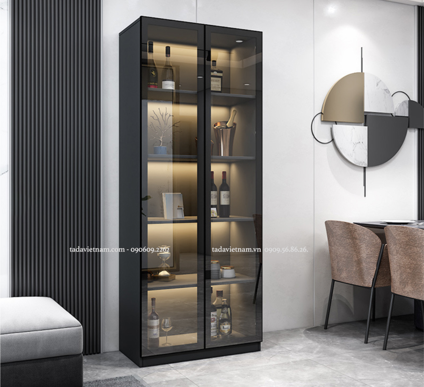 Thiết kế nhỏ gọn, tối giản giúp tối đa hóa không gian của bạn