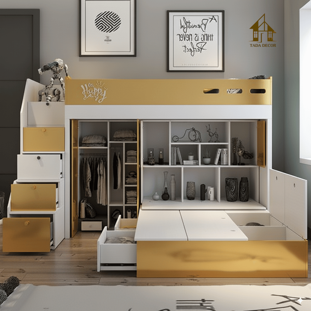 Lợi ích của giường tầng cho bé