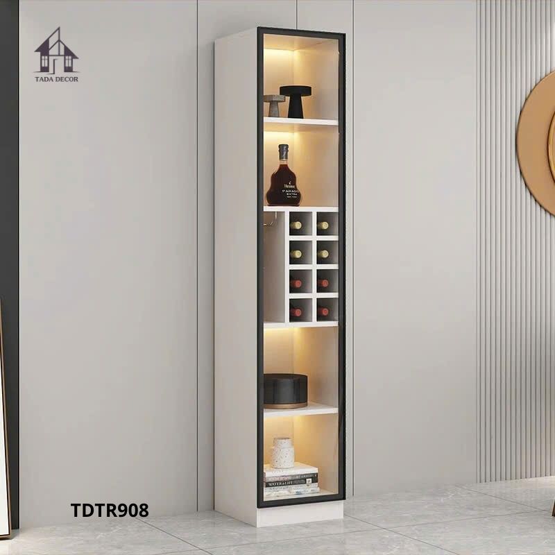 Tủ rượu TDTR908 thiết kế sang trọng chất liệu gỗ MDF