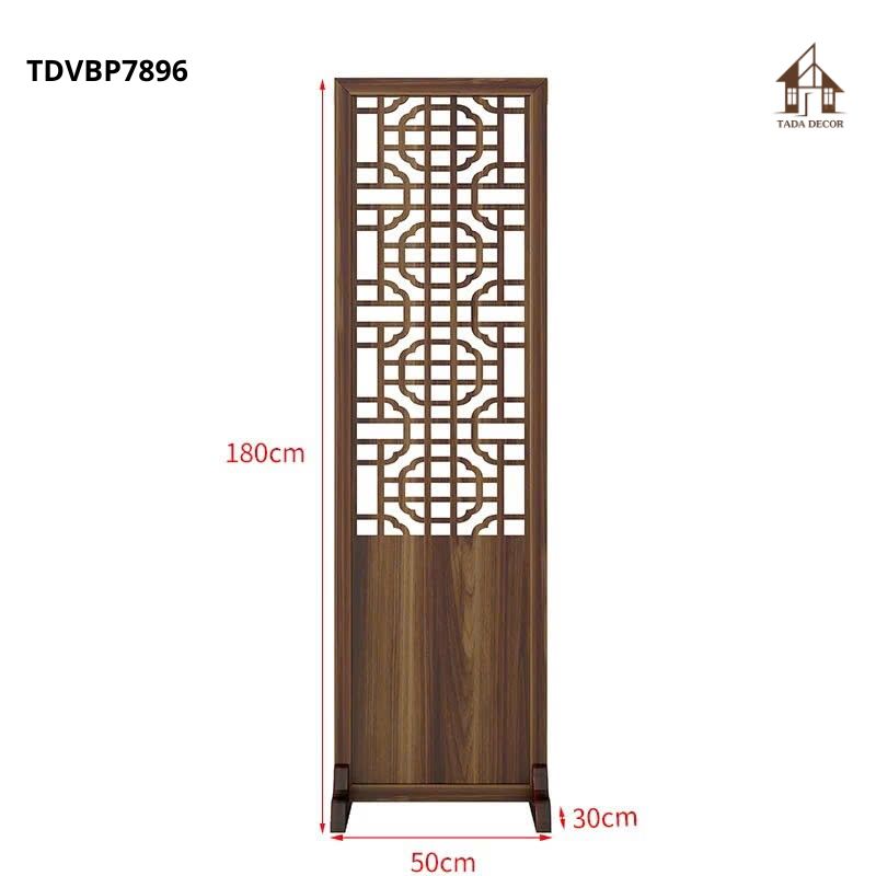 Vách bình phong CNC hoa văn truyền thống tinh xảo trang trí nội thất