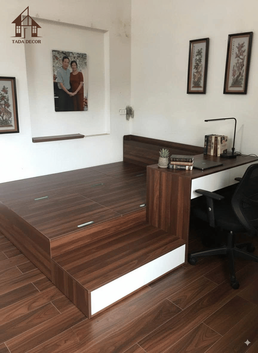 giường tầng tủ kéo