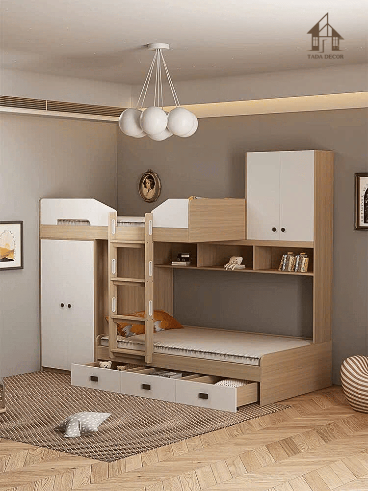 Giường tầng tiện ích thông minh