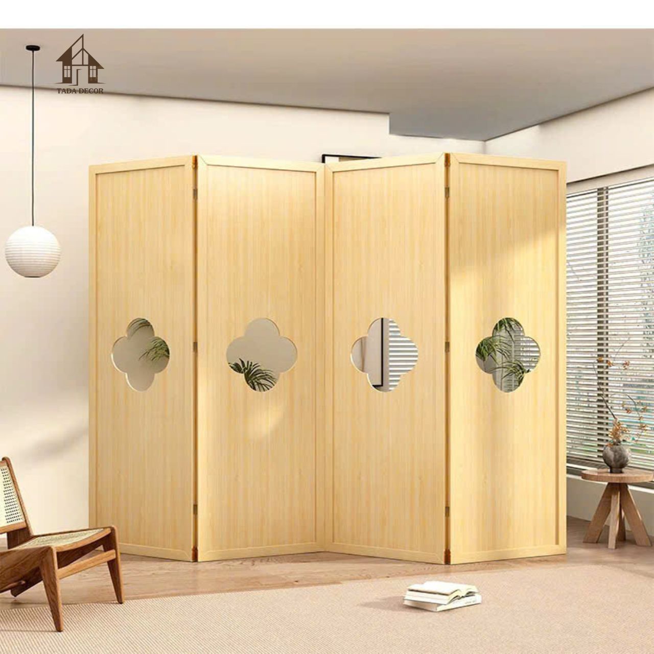 Thi công lắp đặt vách bình phong CNC VBP666 tại nhà khách hàng TADA Việt Nam