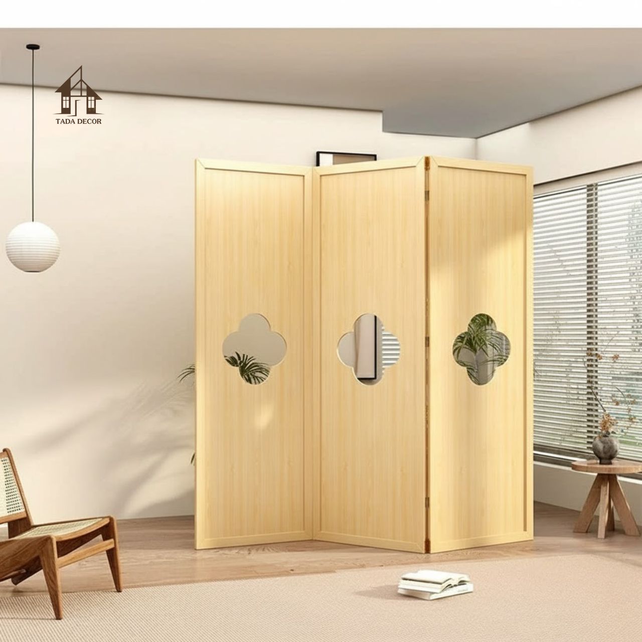 Chi tiết hoa văn vách bình phong CNC VBP666 sắc nét tinh xảo