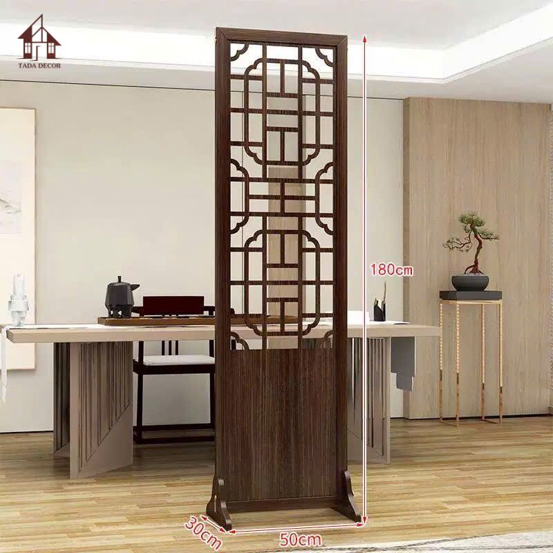 vách ngăn CNC gỗ cho không gian thờ cúng