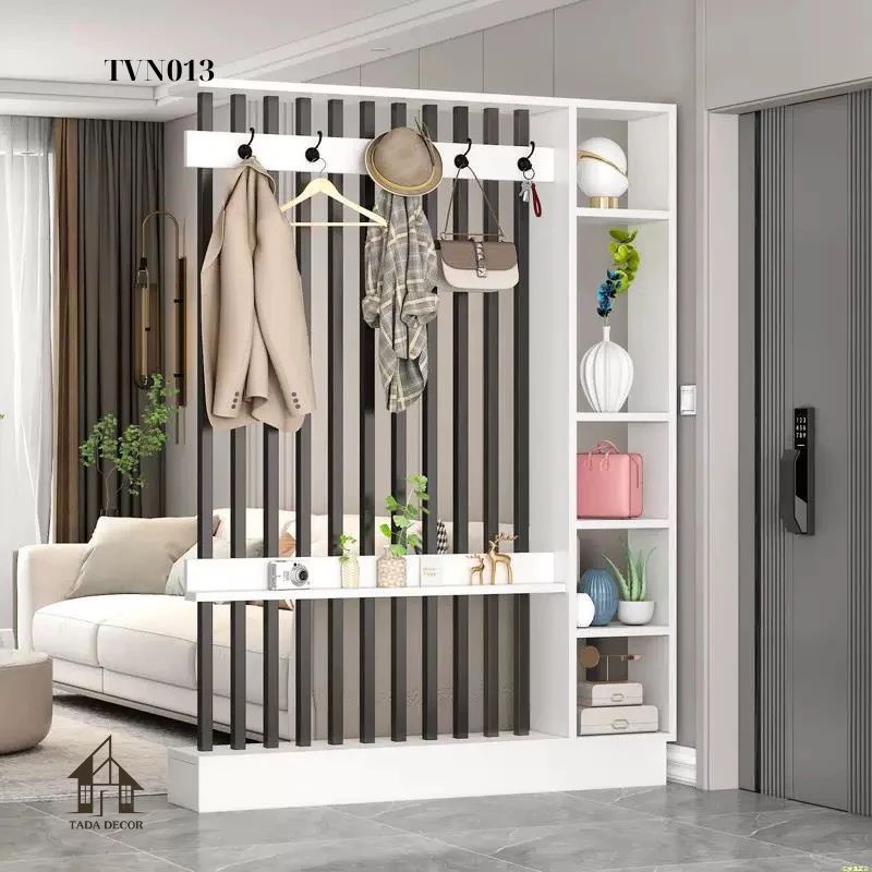 Tủ ngăn phòng phối vách ngăn nan 