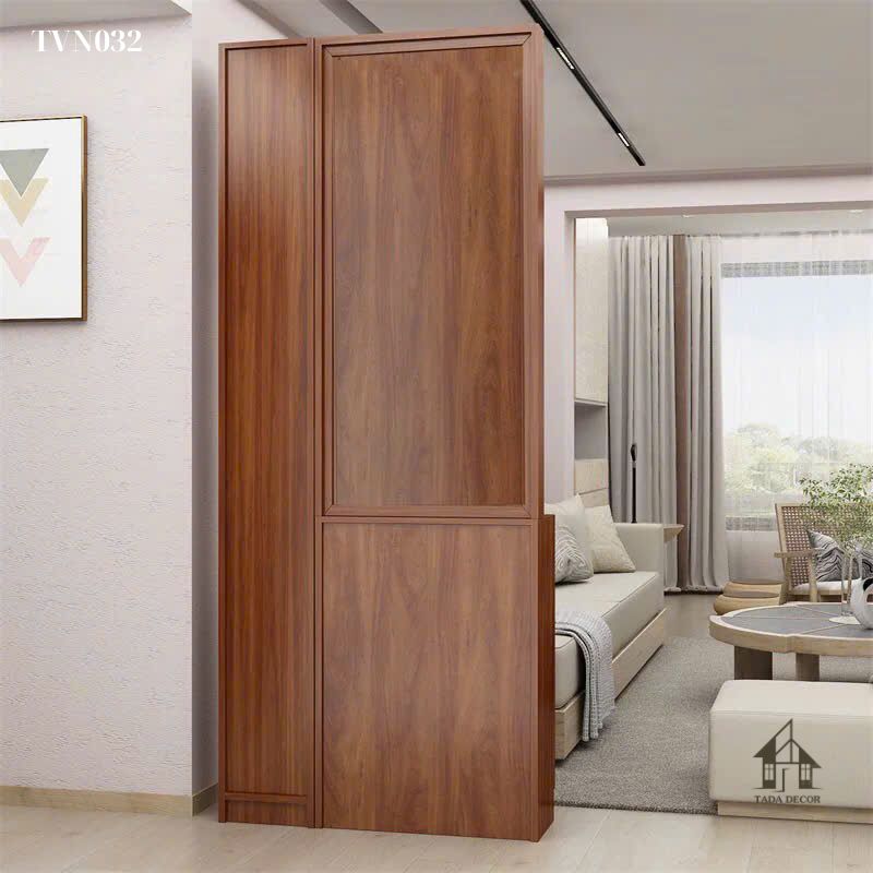 Thiết kế tủ ngăn CNC phong thủy TVN032 sang trọng cho phòng khách