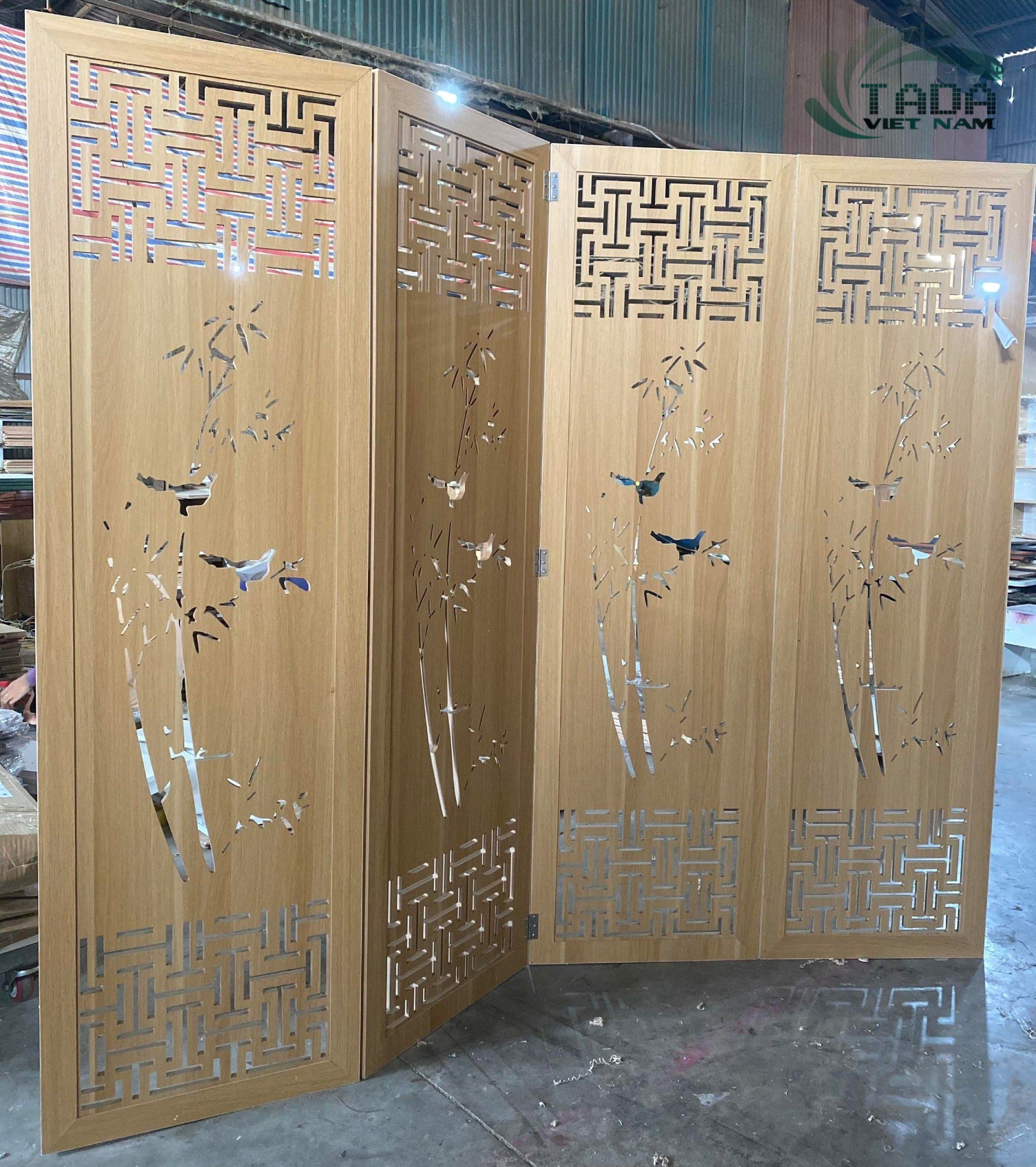 Vách bình phong cây tre thương hiệu TADA VIETNAM - TDVN16