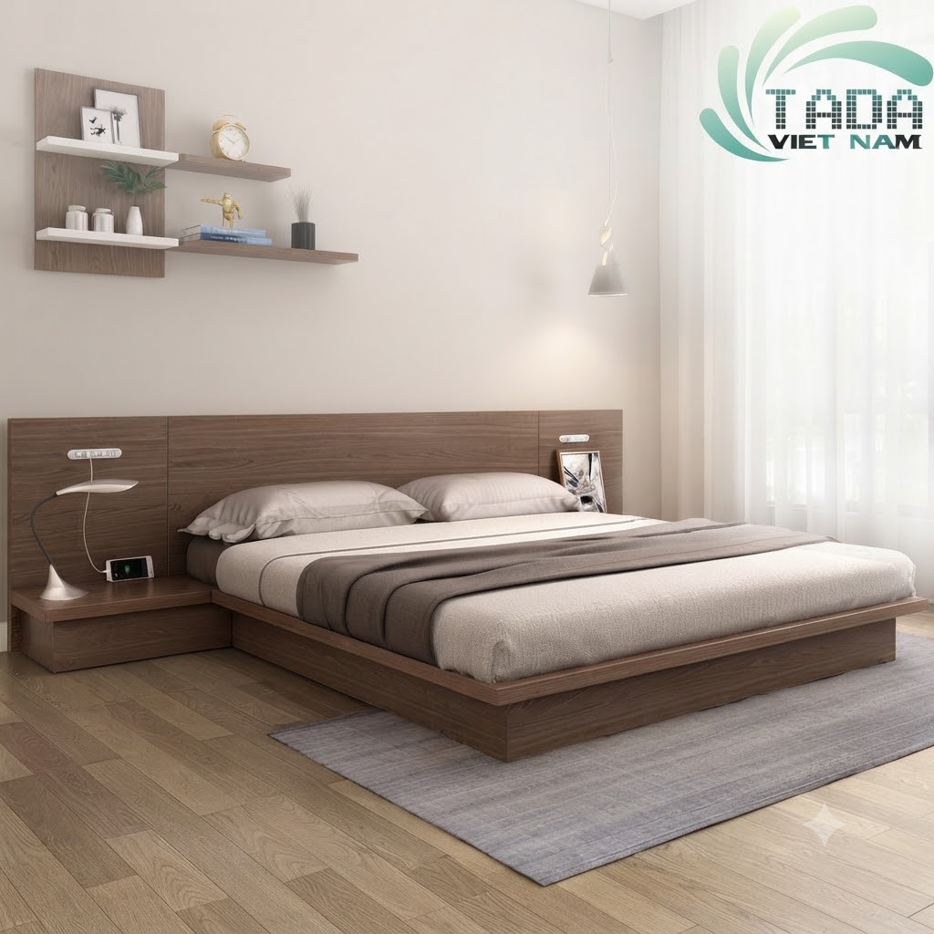 GIƯỜNG NGỦ THẤP KIỂU NHẬT- GT11