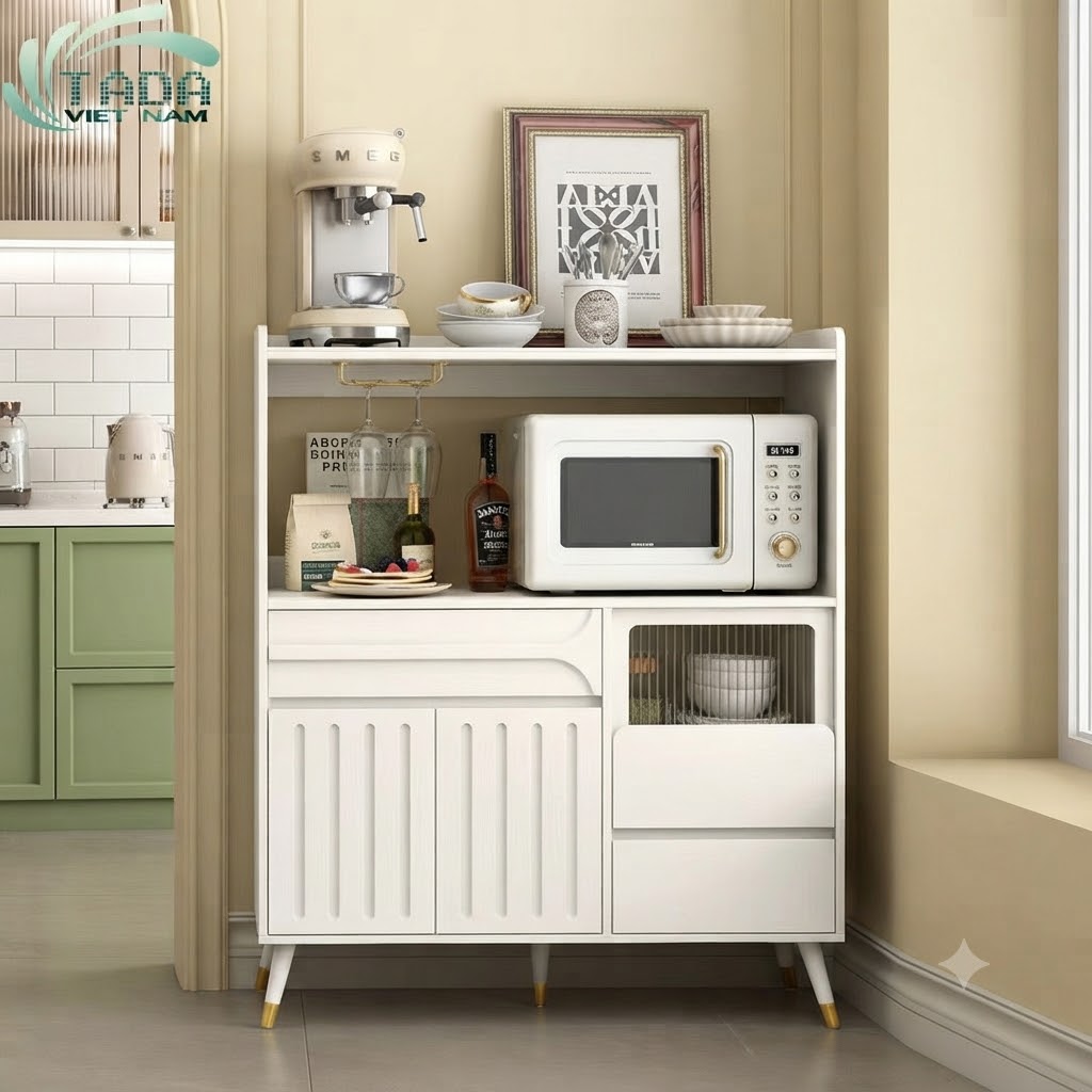 TỦ BẾP, KỆ LÒ VI SÓNG, TỦ ĐA NĂNG THƯƠNG HIỆU TADA - TDVS2