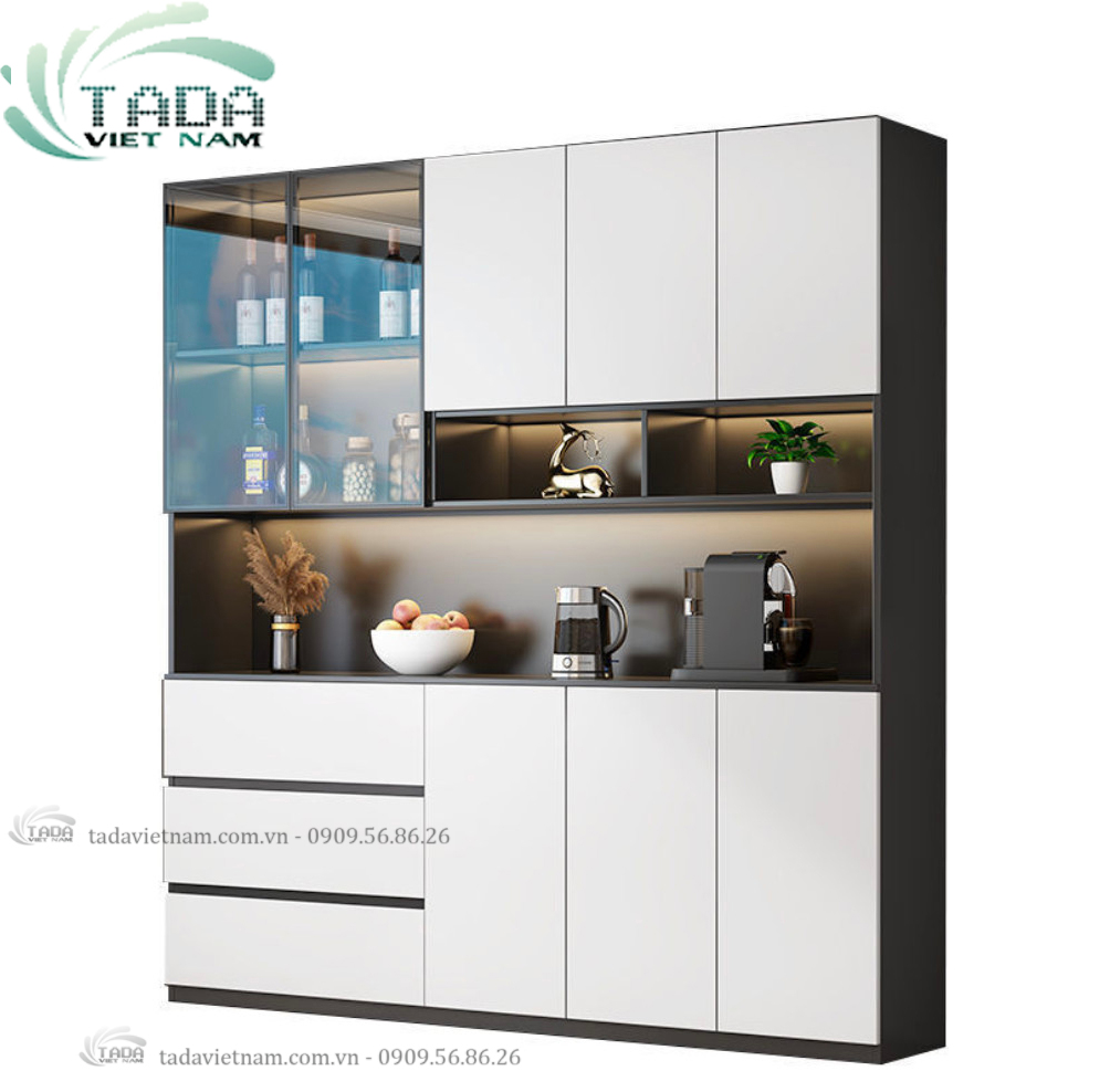 Tủ rượu hiện đại, thiết kế hiện đại chất liệu gỗ MDF thương hiệu TADA ...