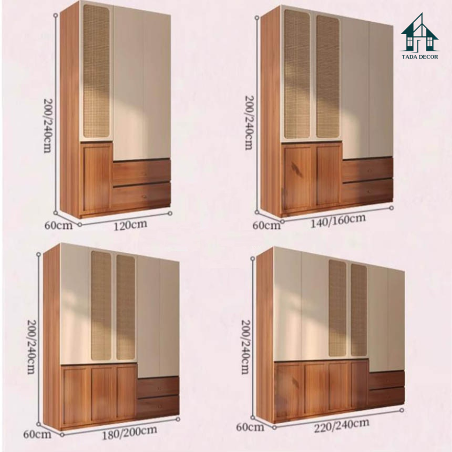 Mẫu tủ quần áo phòng ngủ hiện đại - 13