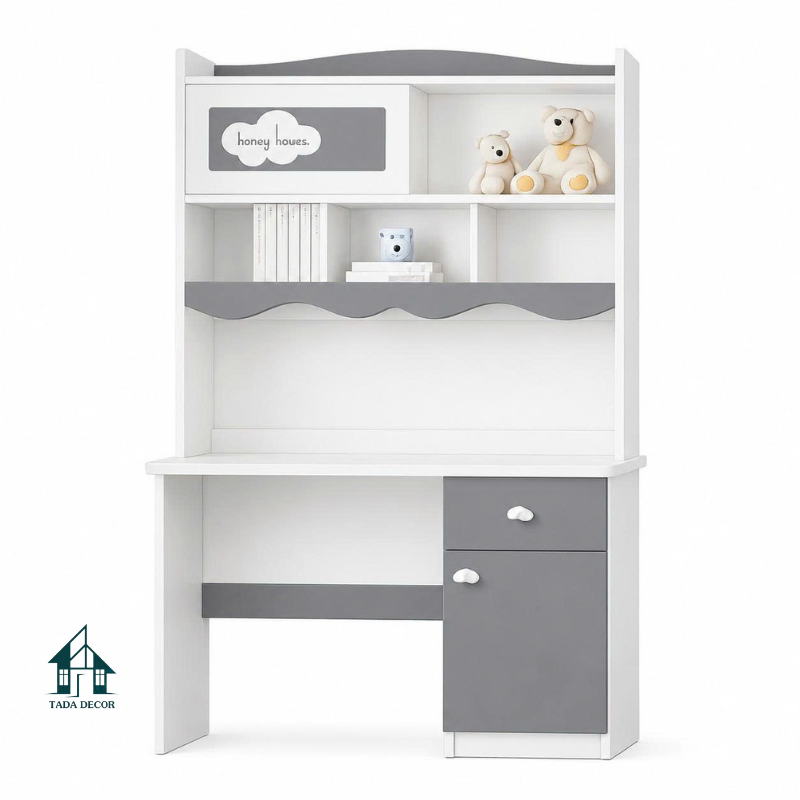 Bàn Học Sinh Có Giá Sách – Góc Học Tập Dễ Thương, Gọn Gàng Và Đầy Cảm Hứng Cho Bé - Thương Hiệu TADA Việt Nam - TDBH79