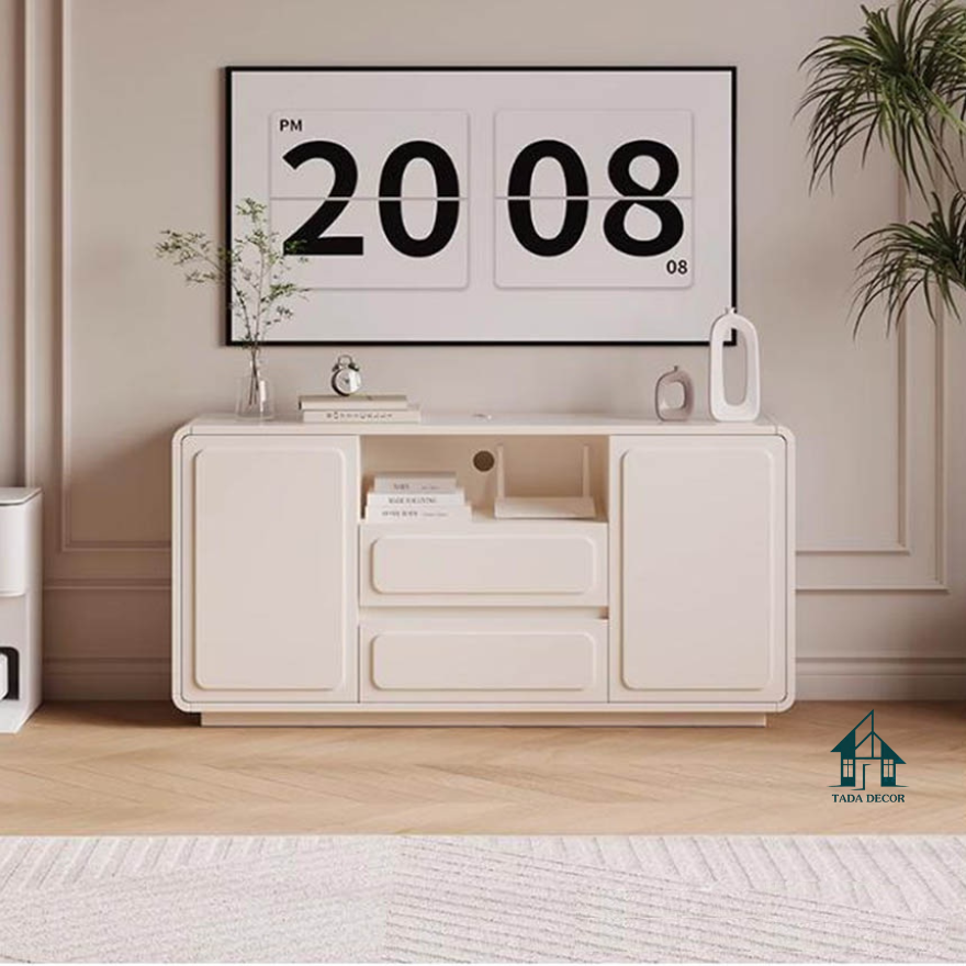 Mẫu Kệ Tivi Gỗ MDF - Thiết Kế Hiện Đại, Sang Trọng - Thương Hiệu TADA Việt Nam - KTV203