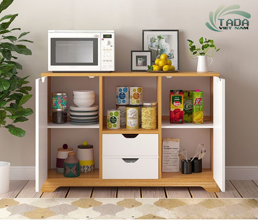 Tủ đựng lò vi sóng đa năng, chất lượng tốt - giải pháp tối ưu cho căn bếp nhỏ thương hiệu TADA Việt Nam - TD3207