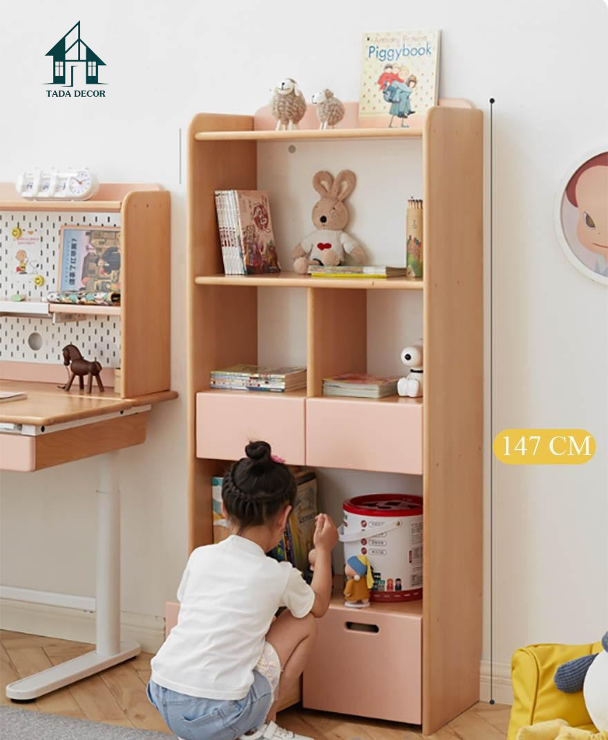 Kệ sách gỗ cho bé TADA Việt Nam - 3