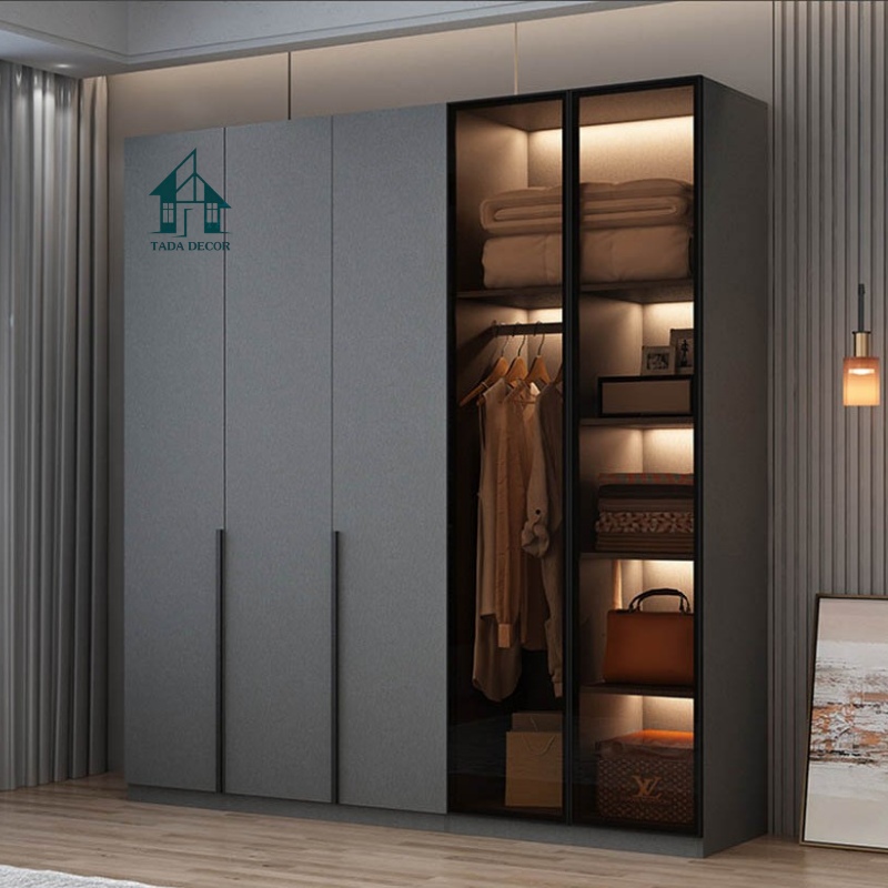 Mẫu Tủ Quần Áo Đẹp, Hiện Đại, Đẳng Cấp Dẫn Đầu Xu Hướng - Thương Hiệu TADA Việt Nam - TQA722