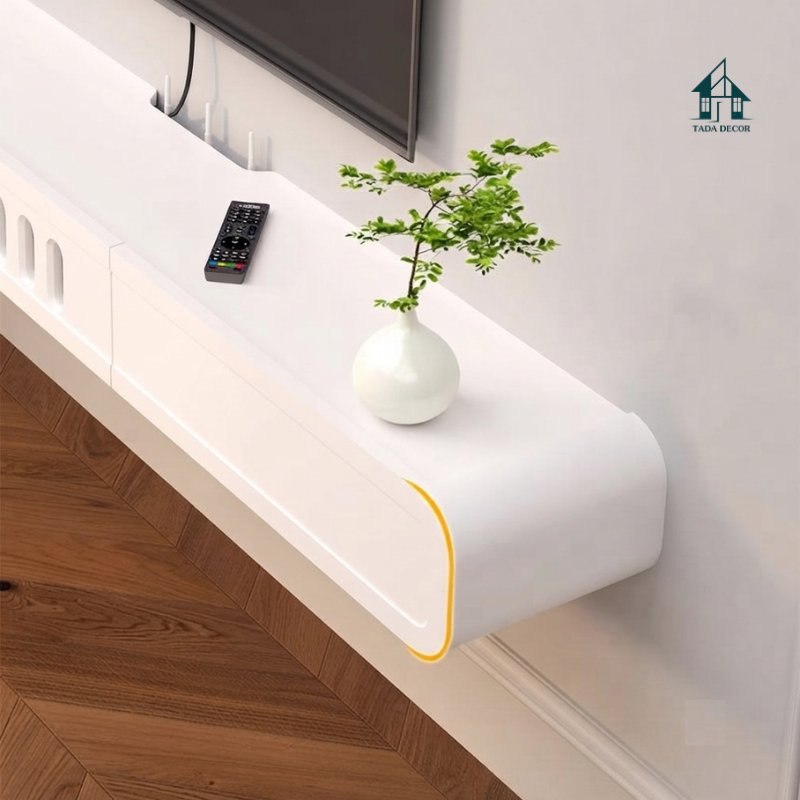 Kệ tivi treo tường hiện đại thiết kế tối giản - 6