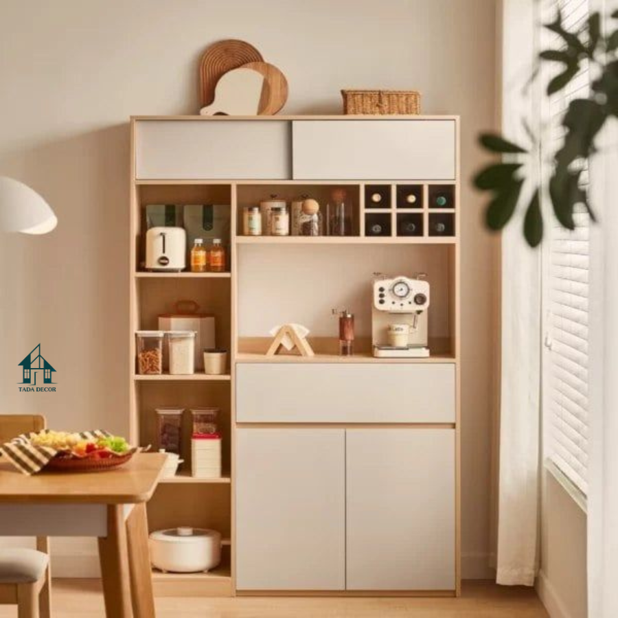 Tủ Bếp Đa Năng Kết Hợp Tủ Để Lò Vi Sóng – Giải Pháp Lưu Trữ Hiện Đại Cho Không Gian Bếp - Thương Hiệu TADA Việt Nam - TDTB721