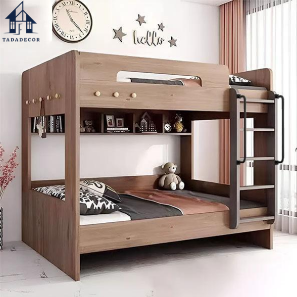 Giường gỗ 2 tầng gỗ MDF GT38