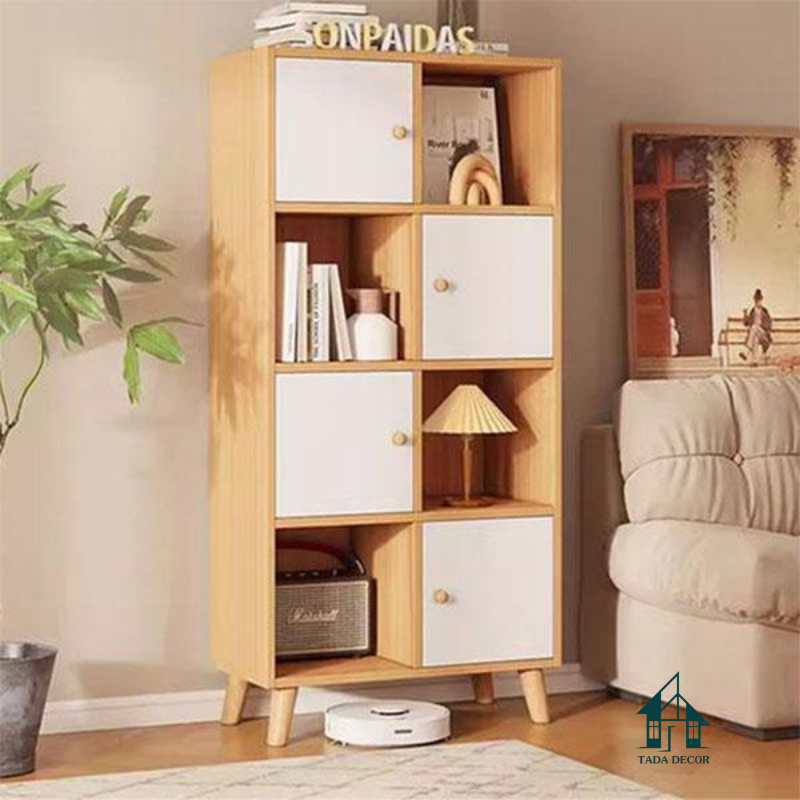 Đột Phá Không Gian Sống Với Mẫu Kệ Gỗ Đa Năng Nhiều Ngăn Sang Trọng Từ TADA Việt Nam - TDKS109