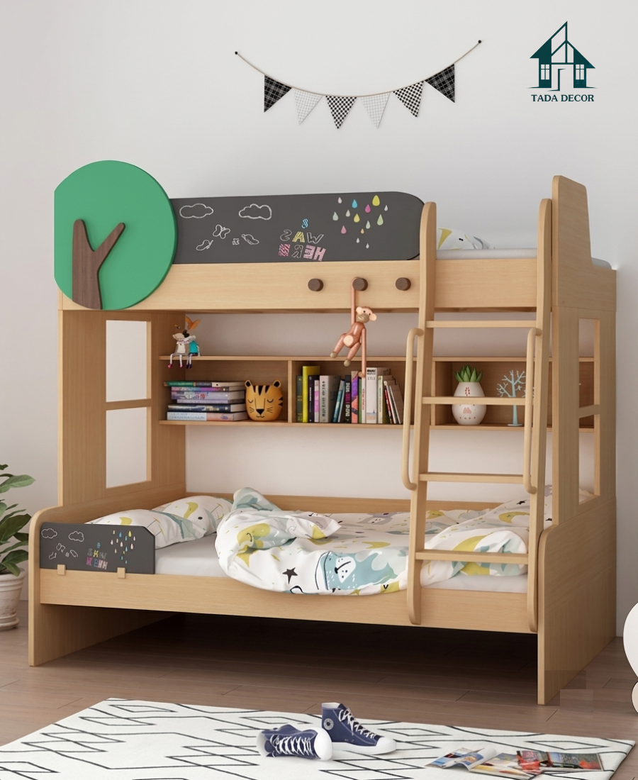 Siêu Phẩm Giường Tầng Hiện Đại Cho Bé Yêu - Thương Hiệu TADA Việt Nam - TDGT125