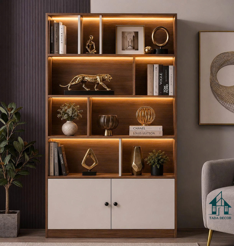 Tủ Trang Trí Hiện Đại Cho Không Gian Sống Sang Trọng - Thương Hiệu TADA Việt Nam - TTB19