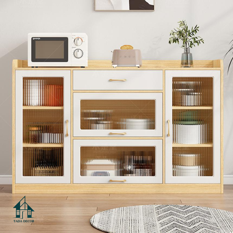Tủ Lò Vi Sóng Phòng Ăn TADA Việt Nam – Giải Pháp Tủ Bếp Thấp Đa Năng Cho Căn Hộ Hiện Đại - TDTB101