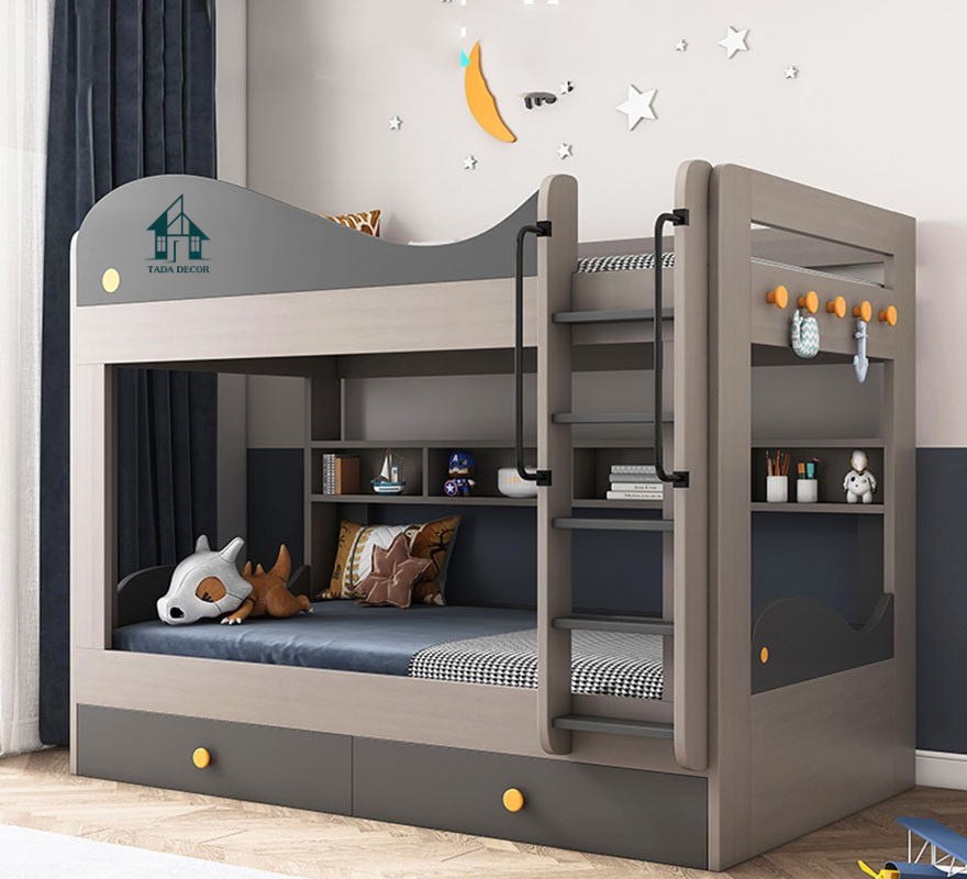 Giường Tầng Trẻ Em Đa Năng – Chất Liệu Cao Cấp, Thiết Kế An Toàn Cho Bé - Thương Hiệu TADA Việt Nam - TDGT117
