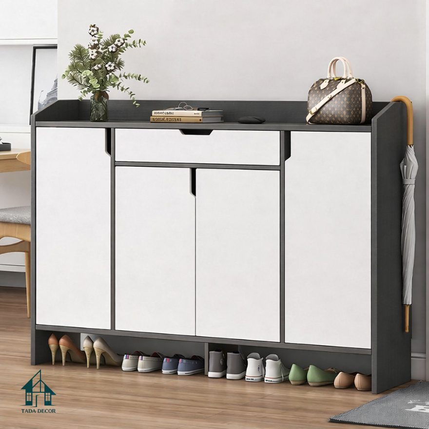 Tủ để giày dép phòng khách hiện đại - 4