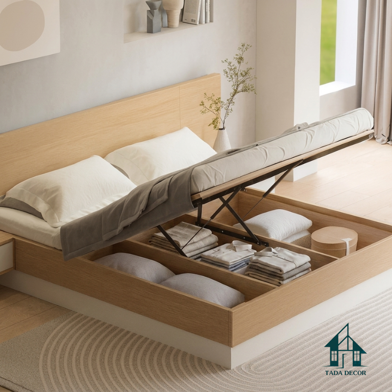Giường ngủ kiểu nhật hiện đại - 7