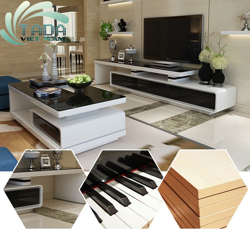 Combo kệ sàn bàn trà -CB0004
