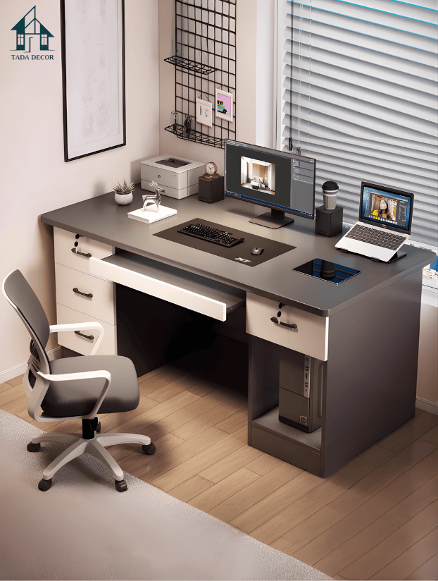 Bàn học đa năng hiện đại - Bàn làm việc đẹp TADA | TDBH03