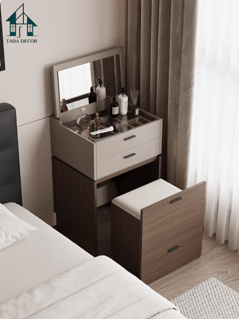 Bàn Trang Điểm Nhỏ Gọn TADA – Giải Pháp Tối Ưu Cho Không Gian Sống Hiện Đại | BTD01