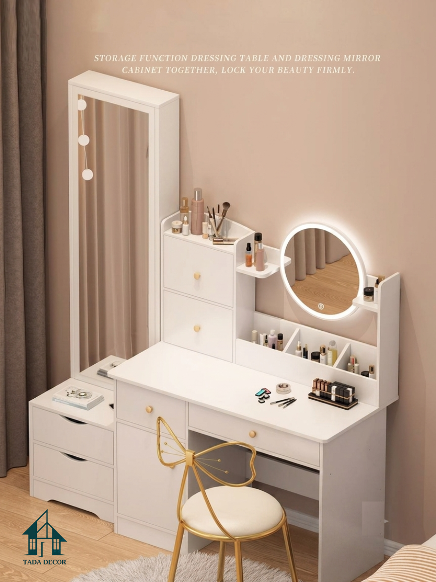 Bàn trang điểm gỗ công nghiệp MDF TADA Việt Nam - 9