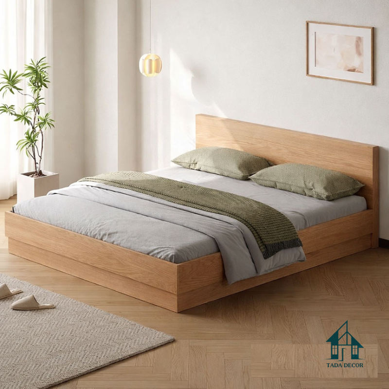 Giường ngủ gỗ công nghiệp MDF hiện đại - 1