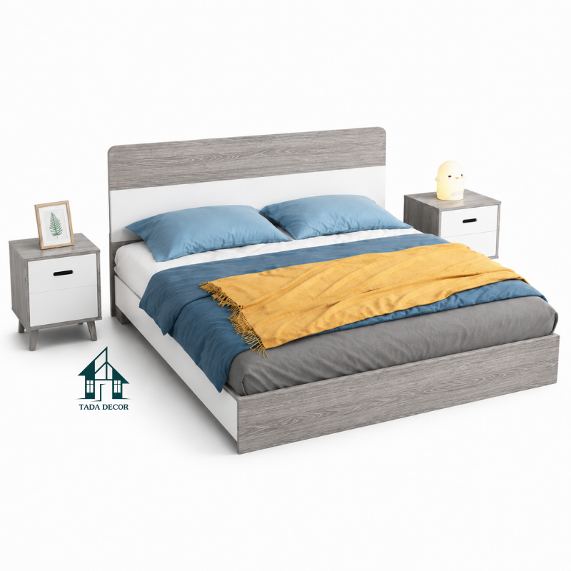 Giường Ngủ Thông Minh Tích Hợp Hộc Chứa Đồ Siêu Tiện Nghi - Thương Hiệu TADA Việt Nam - TDGN27